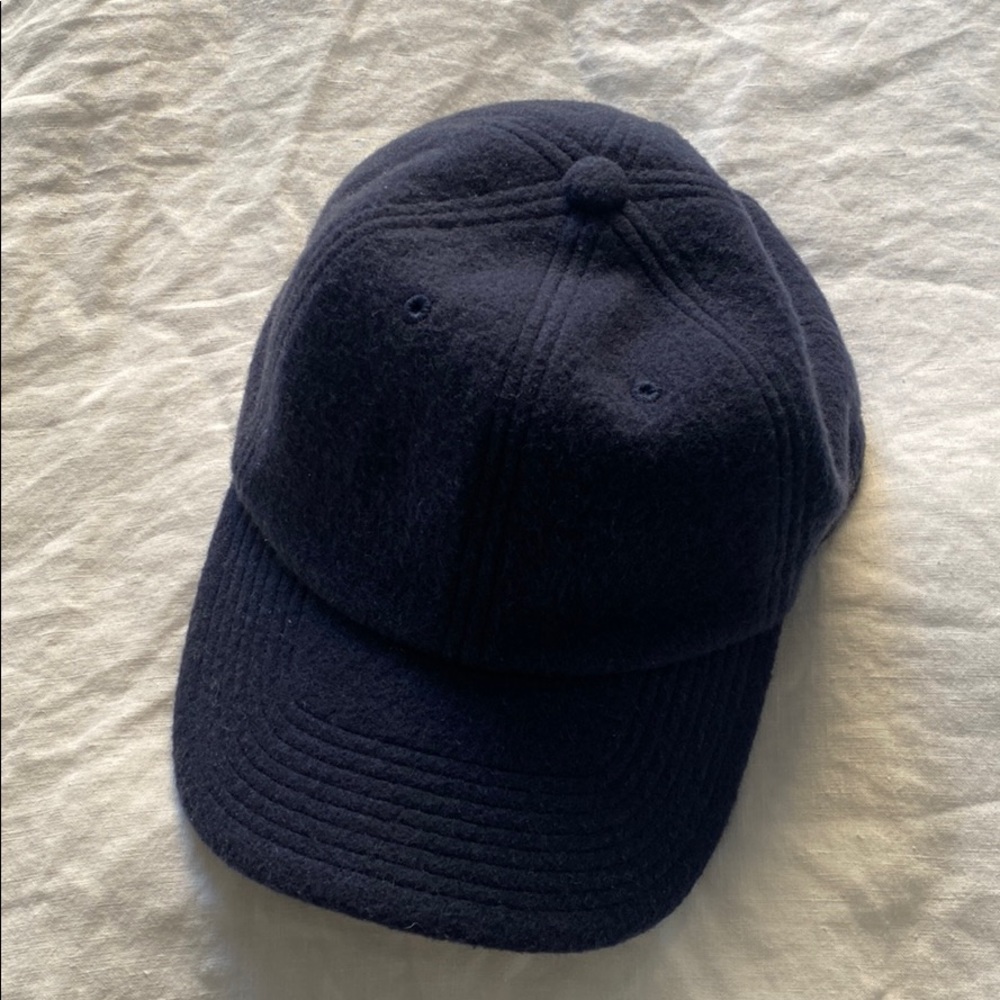 Allbirds Navy Wool Baseball Cap